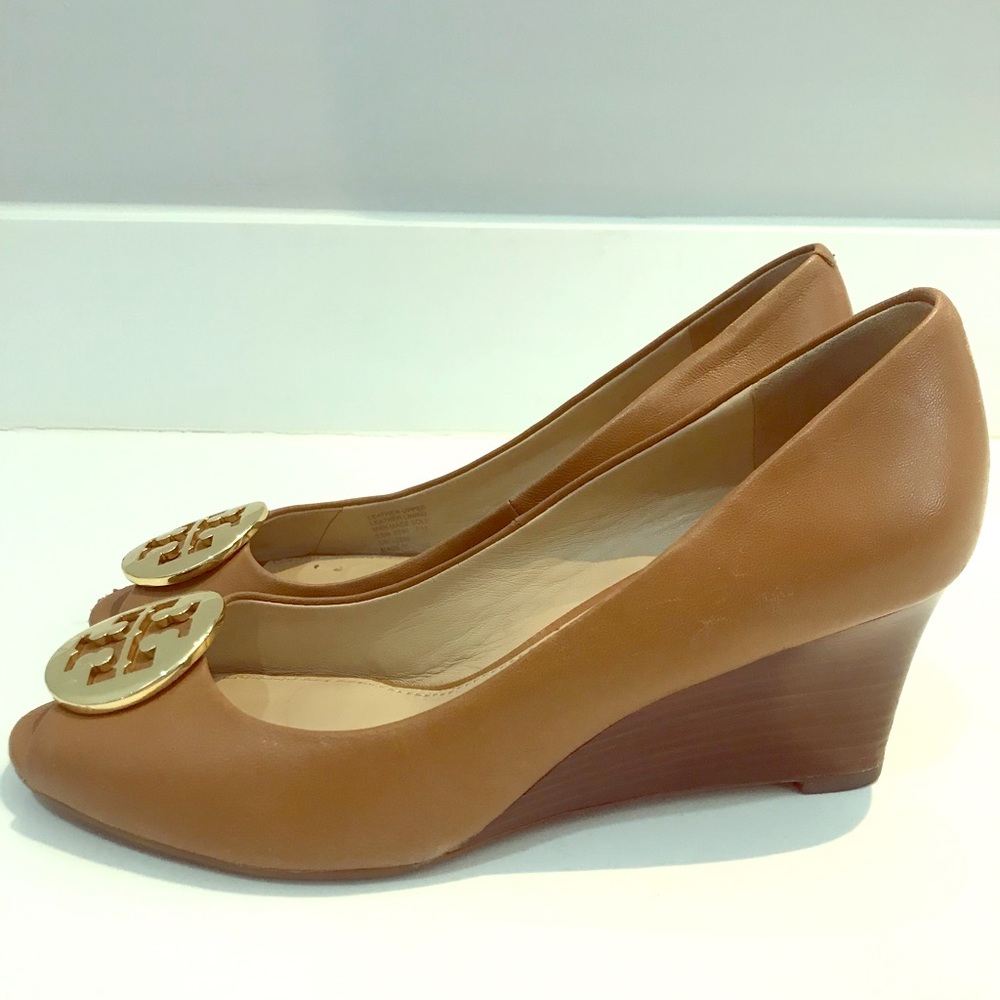 Tory Burch Sally 2' Peep Toe Wedge Pump